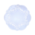 Blue Rococo Side Plates