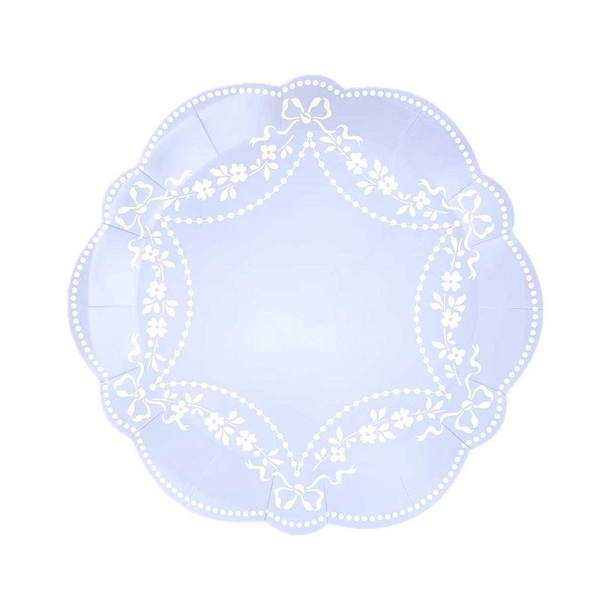 Blue Rococo Side Plates