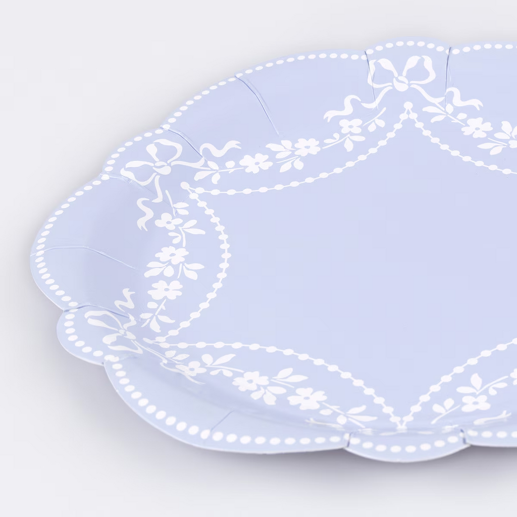 Blue Rococo Side Plates