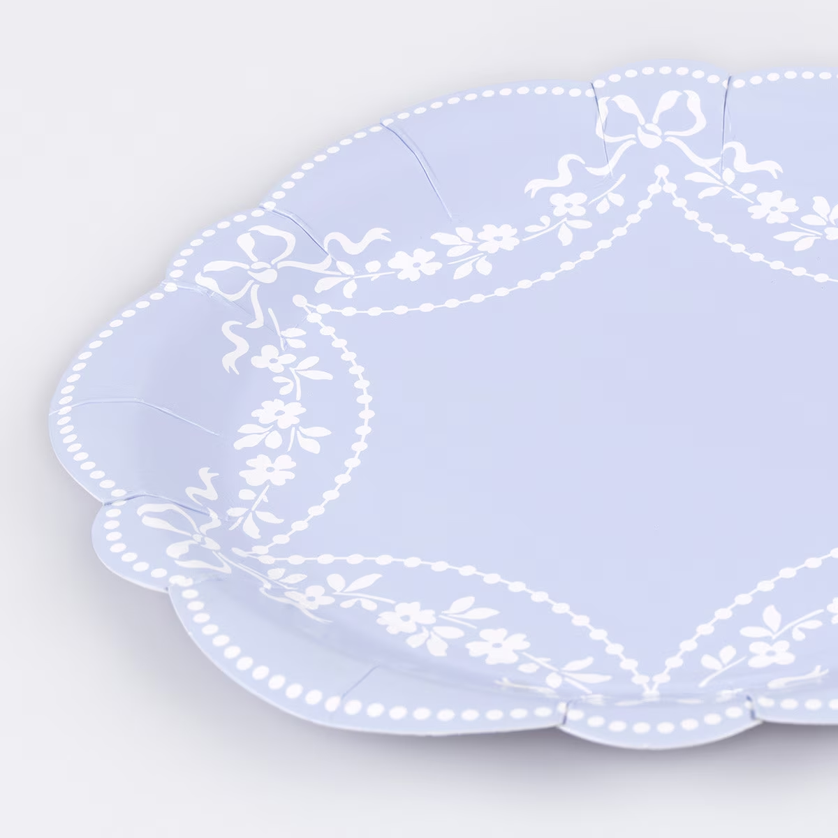 Blue Rococo Side Plates