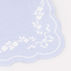 Cornflower Blue Rococo Paper Napkins - 2 Sizes