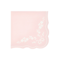 Pastel Pink Rococo Paper Napkins 2 - Sizes