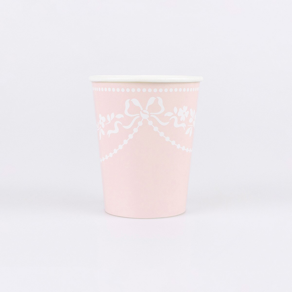 Pink Rococo Cups