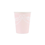 Pink Rococo Cups