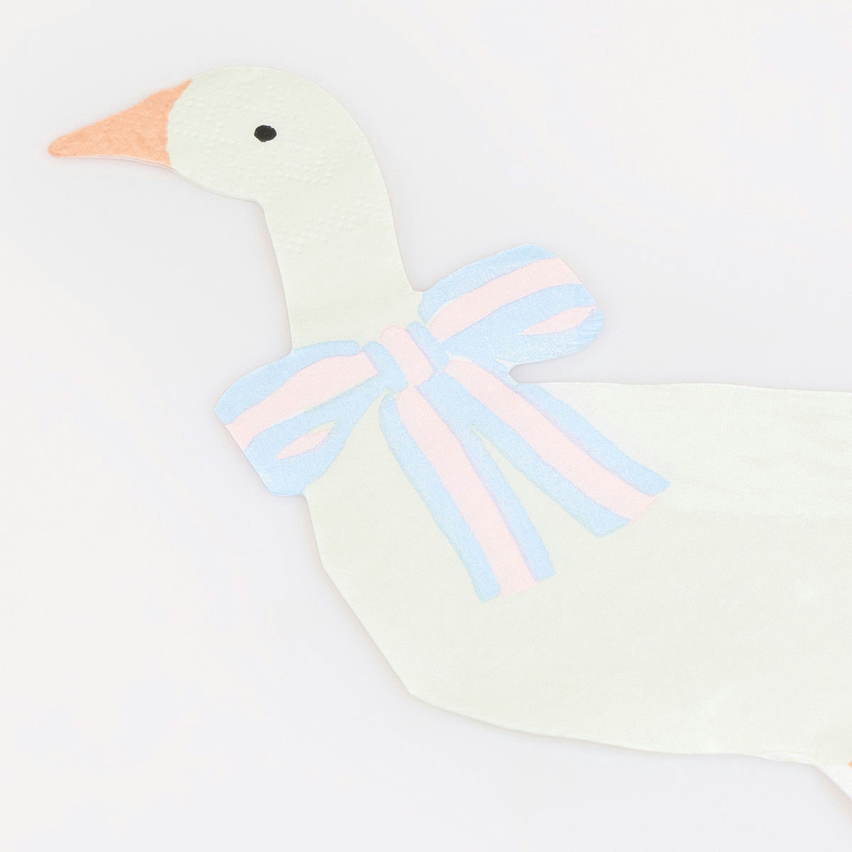 Multicolor Goose Shape Dinner Napkins