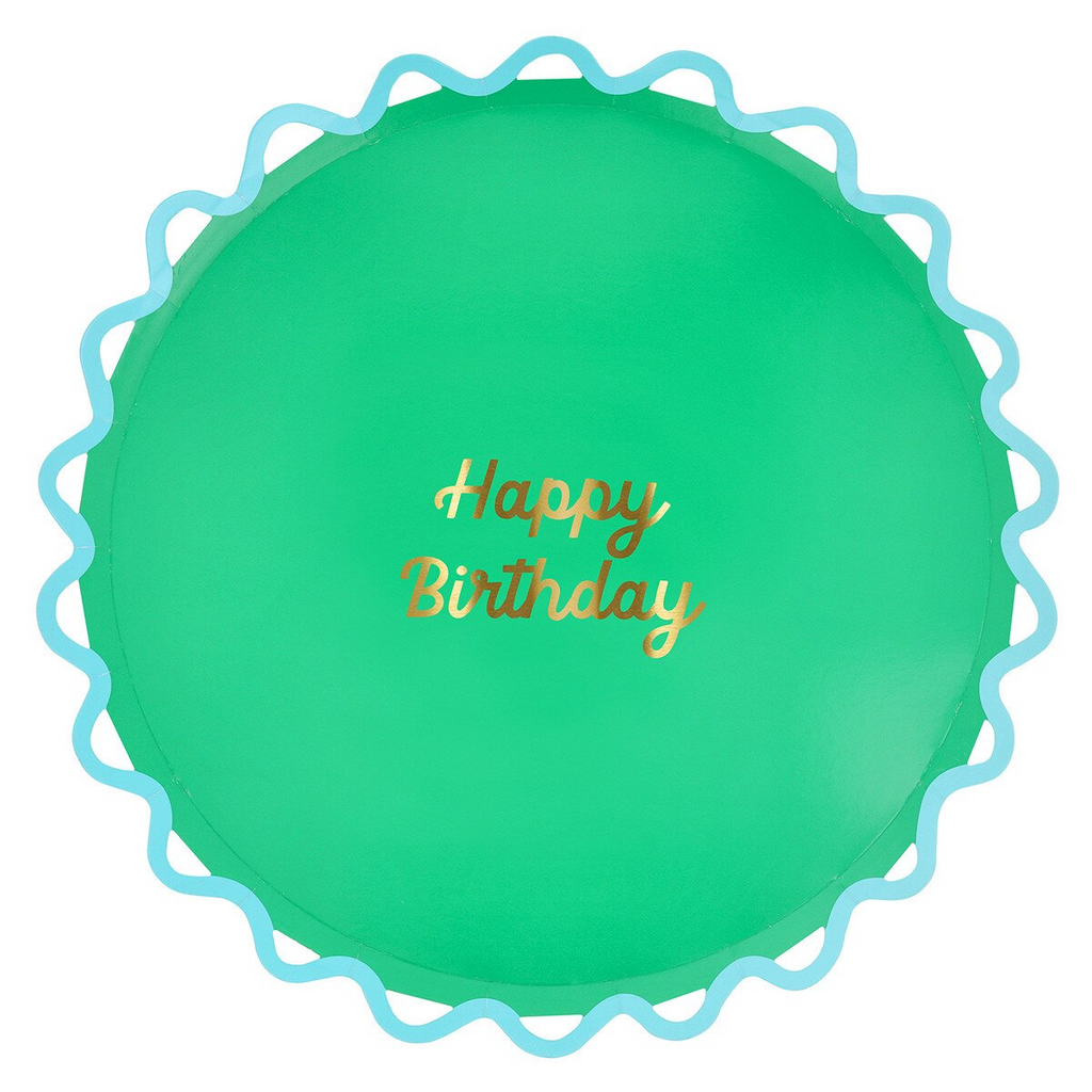 Assorted Wiggle Edge Dinner Plates