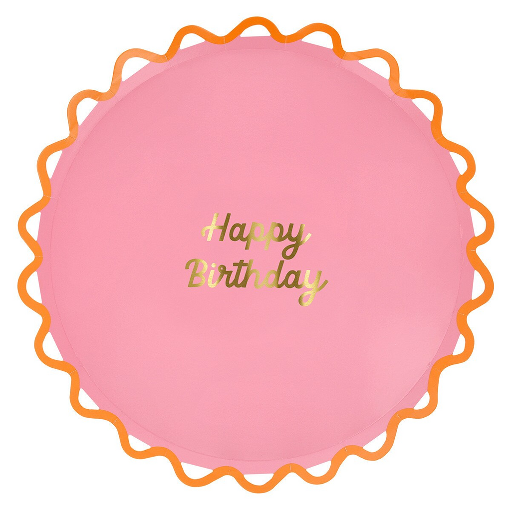 Assorted Wiggle Edge Dinner Plates