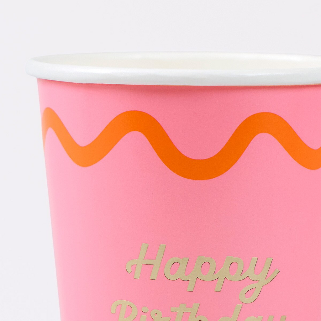 Assorted Wiggle Edge Cups