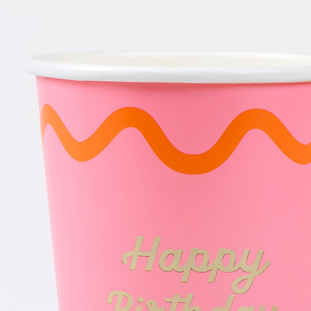 Assorted Wiggle Edge Cups