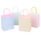 Gingham Fringe Party Bags