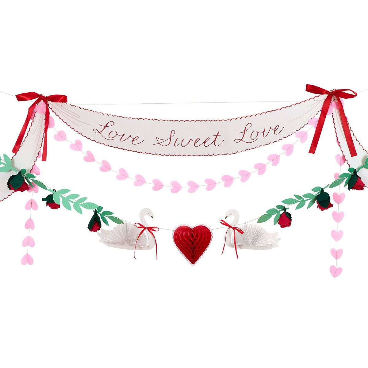 Fancy Valentine's Garland Set