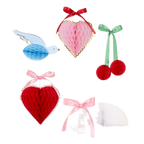 Fancy Valentine's Honeycomb Decorations