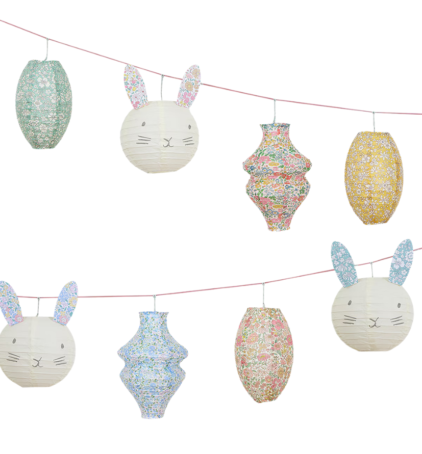 Liberty Bunny Lantern Garland