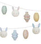 Liberty Bunny Lantern Garland