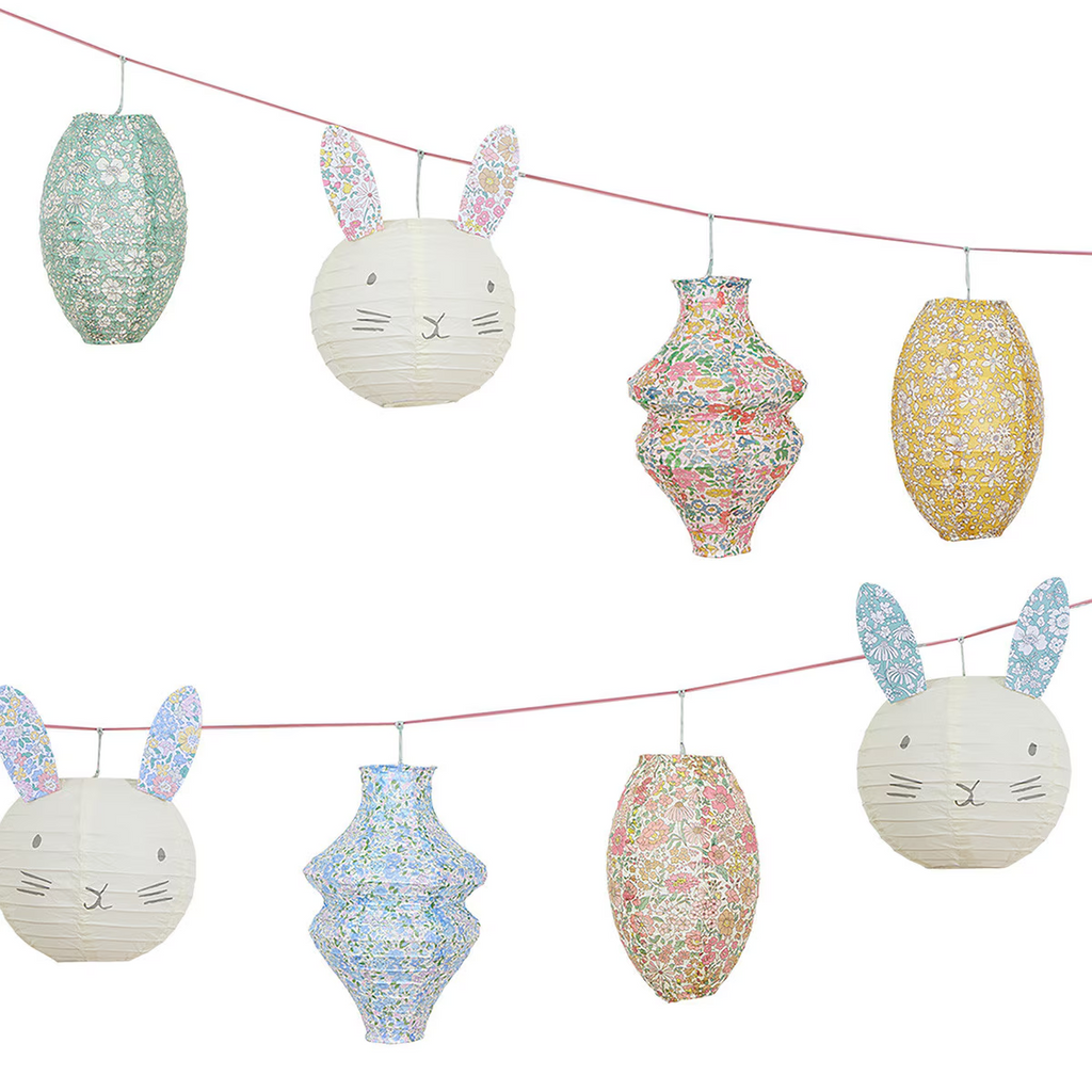 Liberty Bunny Lantern Garland