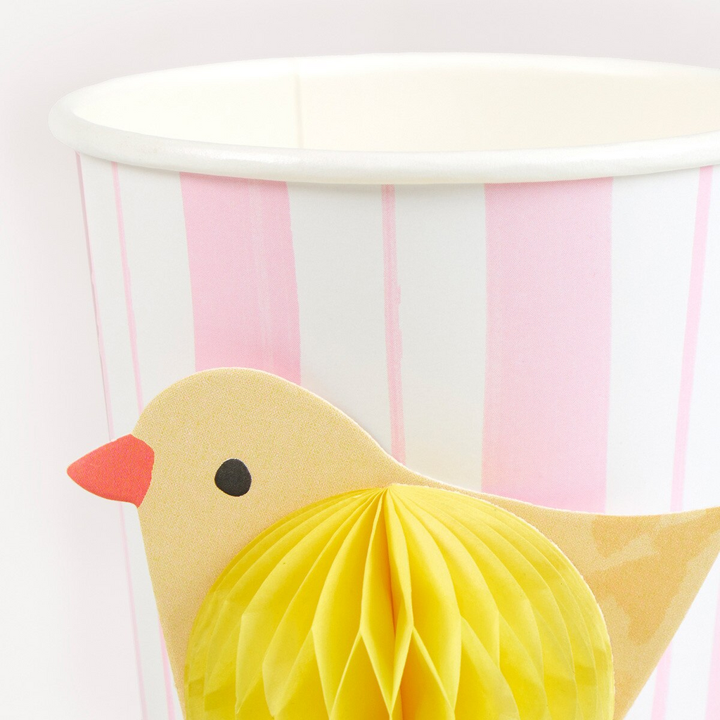 Easter Chick Honeycomb Cups