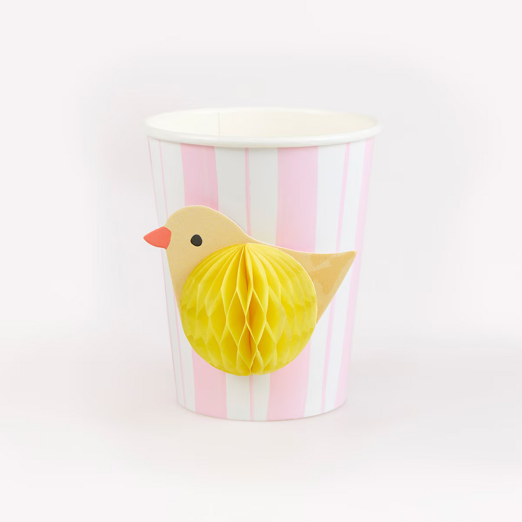 Easter Chick Honeycomb Cups