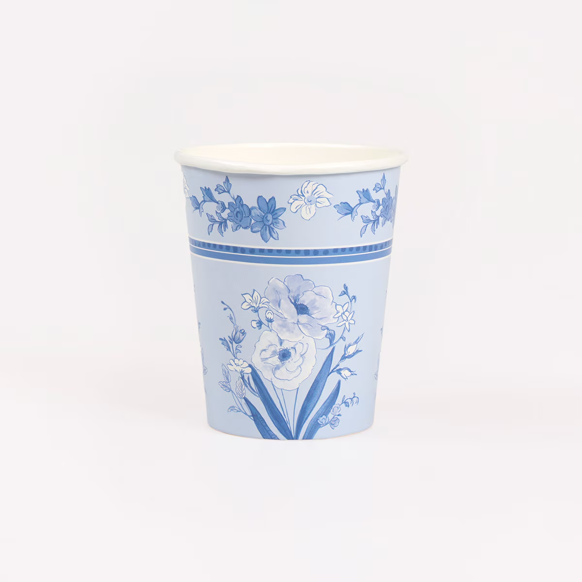 Blue & White Floral Cups