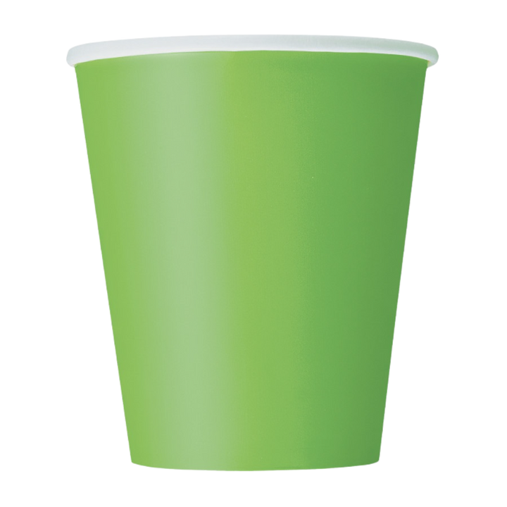 Unique Colorful Assorted Paper Cups - 2 Pack Options