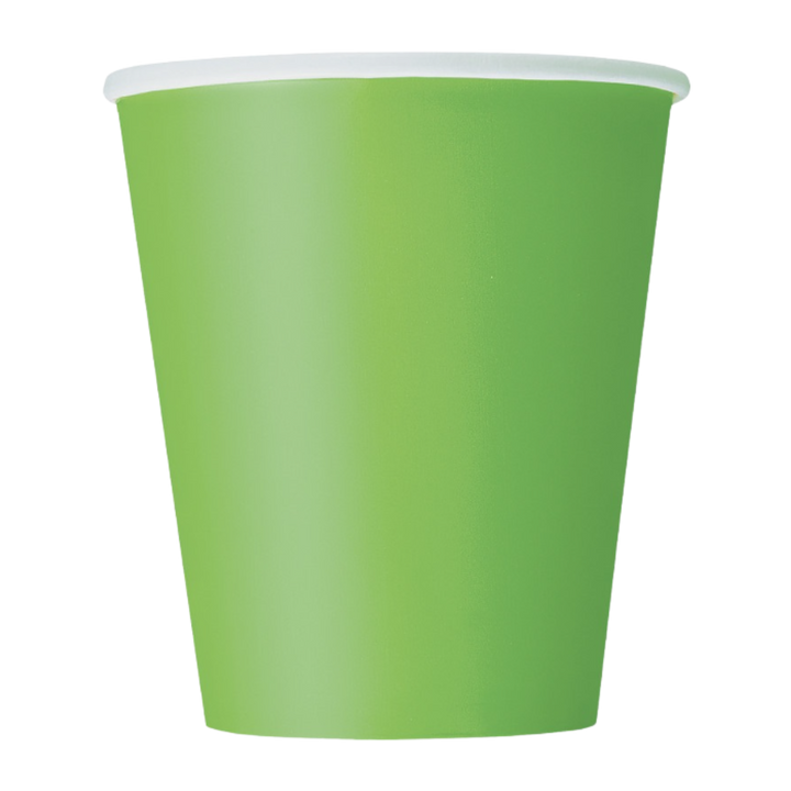 Unique Colorful Assorted Paper Cups - 2 Pack Options