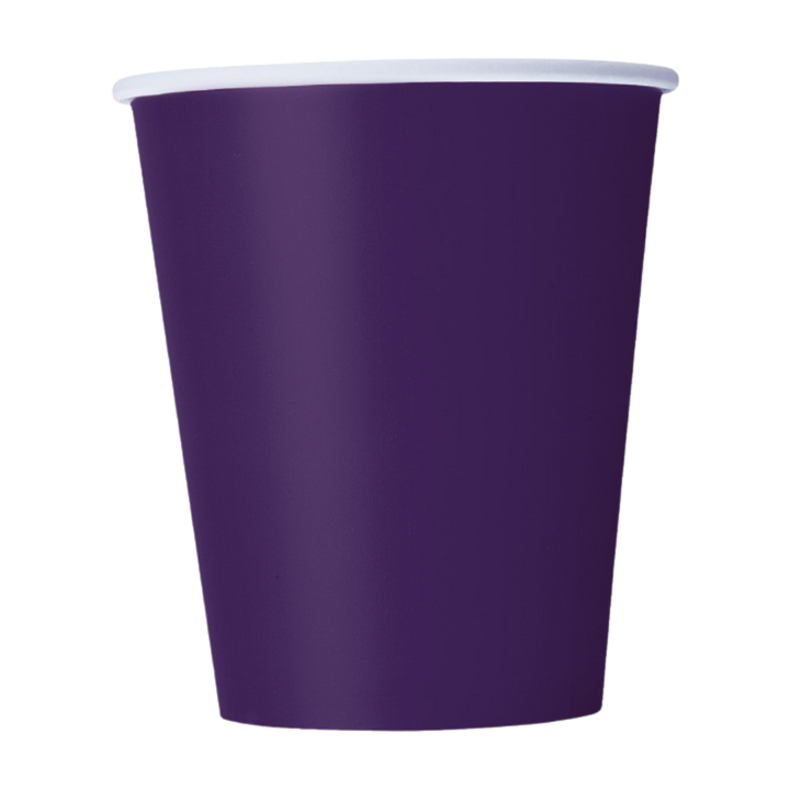 Unique Colorful Assorted Paper Cups - 2 Pack Options
