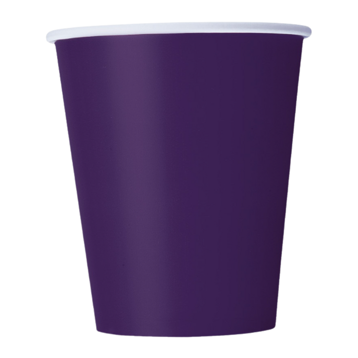 Unique Colorful Assorted Paper Cups - 2 Pack Options