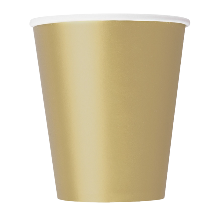 Unique Colorful Assorted Paper Cups - 2 Pack Options