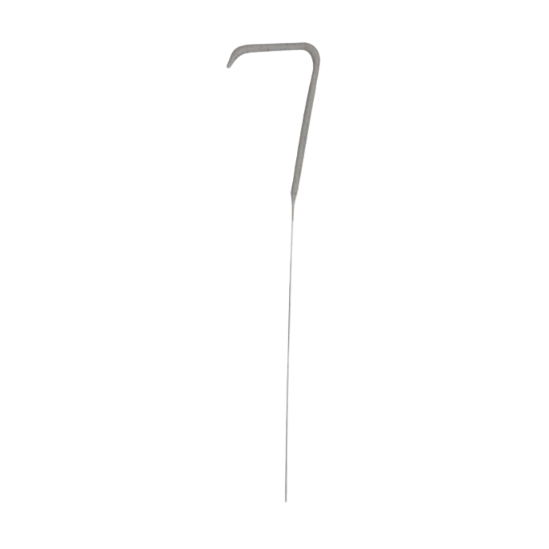 Silver Party Sparklers Number 7 Candle