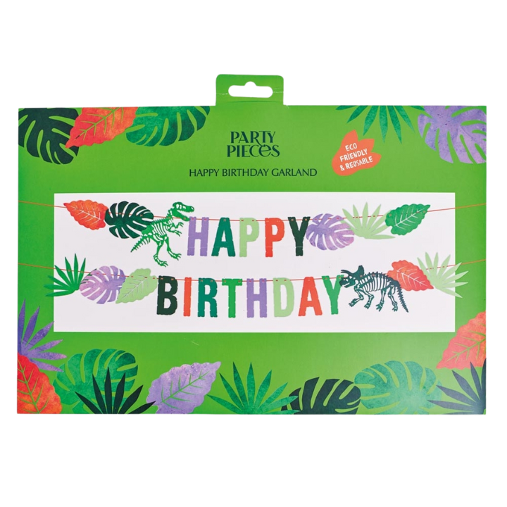 Ecosaurus Party Garland