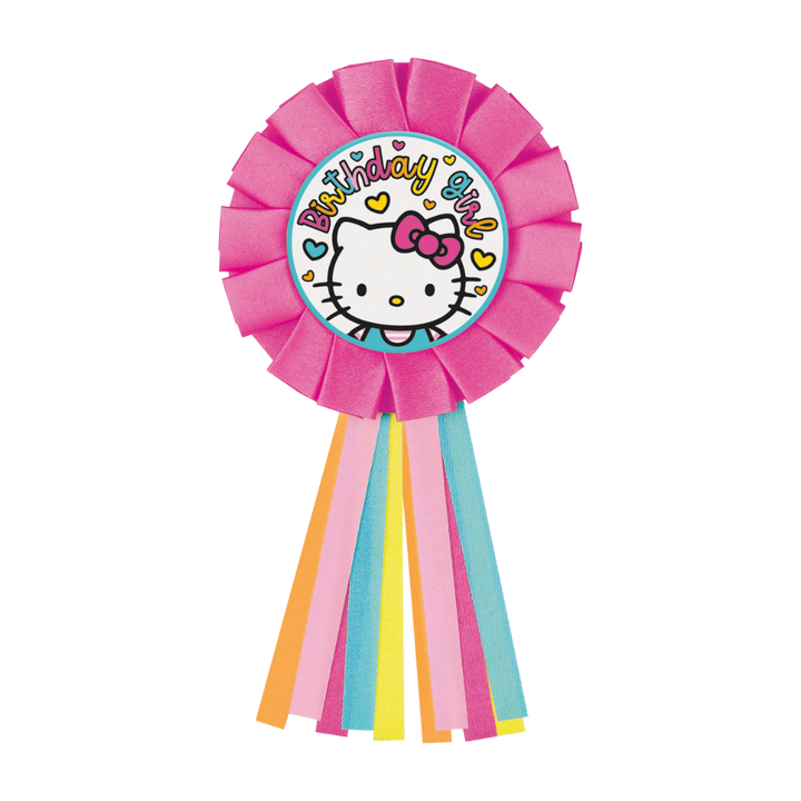 Hello Kitty Birthday Girl Badge