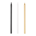 Black white and gold candle sticks modern style for birthdays from Parte Haus party supply store in Bethesda Maryland