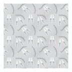 Silver congratulations gift wrap with champagne glasses for celebration from Parte Haus party supply store in Bethesda MD