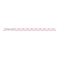 Pink and white polka dot paper straw birthday decor from Parte Haus party supply store in Bethesda Maryland