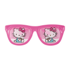 Pink Hello Kitty sunglasses with cartoon design for birthday from Parte Haus party supply store in Bethesda Maryland