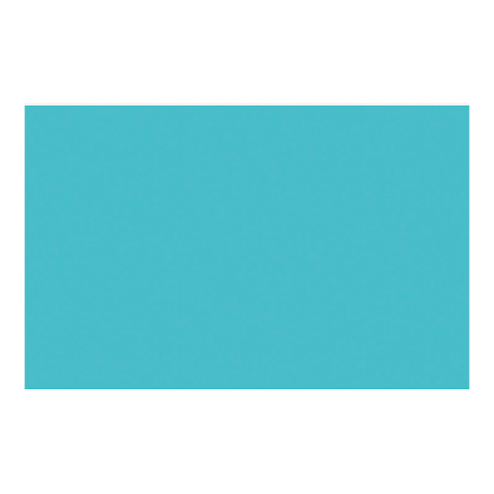 Terrific Teal Plastic Table Cover