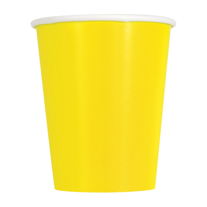 Unique Colorful Assorted Paper Cups - 2 Pack Options