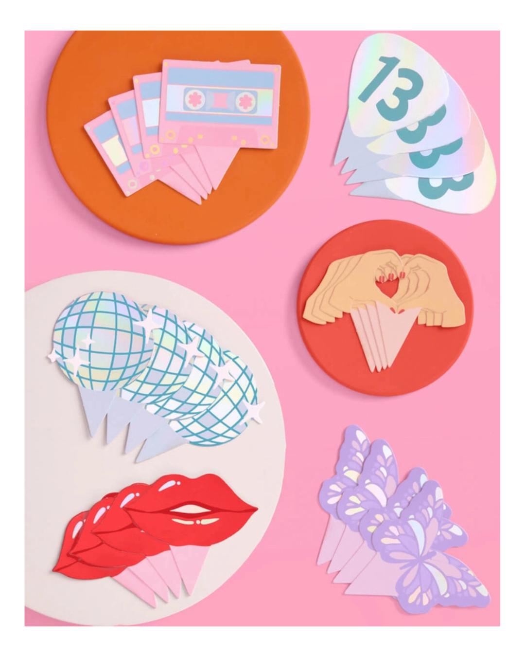 I'm The Problem Foil Cupcake Toppers