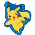 Blue and Yellow Pokemon Supershape Foil Balloon -Pikachu, 29 in