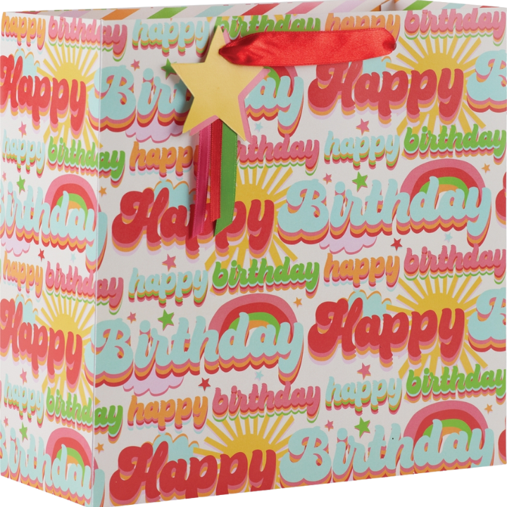Birthday Groove Gift Bag - (6pk)