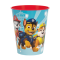 blue Paw Patrol plastic cup with character faces kids birthday from Parte Haus party supply store in Bethesda Maryland