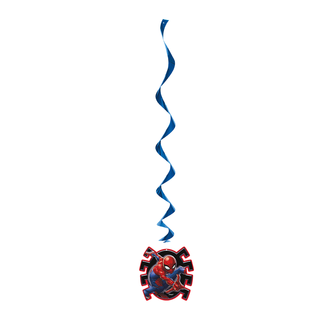 Spider-Man Hanging Swirl Decorations