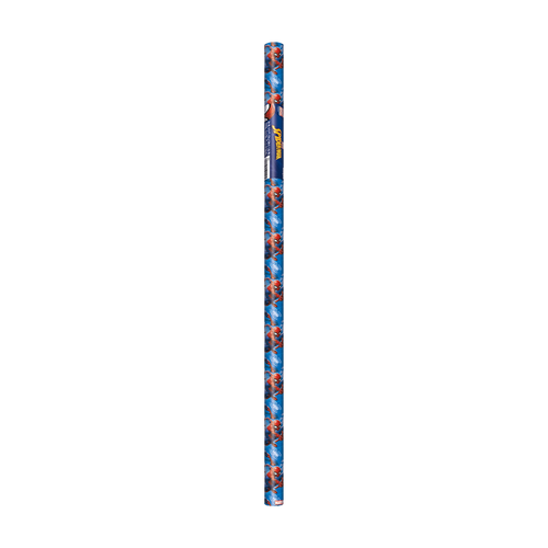 Blue Spiderman pencil with comic character print for superhero birthday from Parte Haus party supply store in Bethesda MD