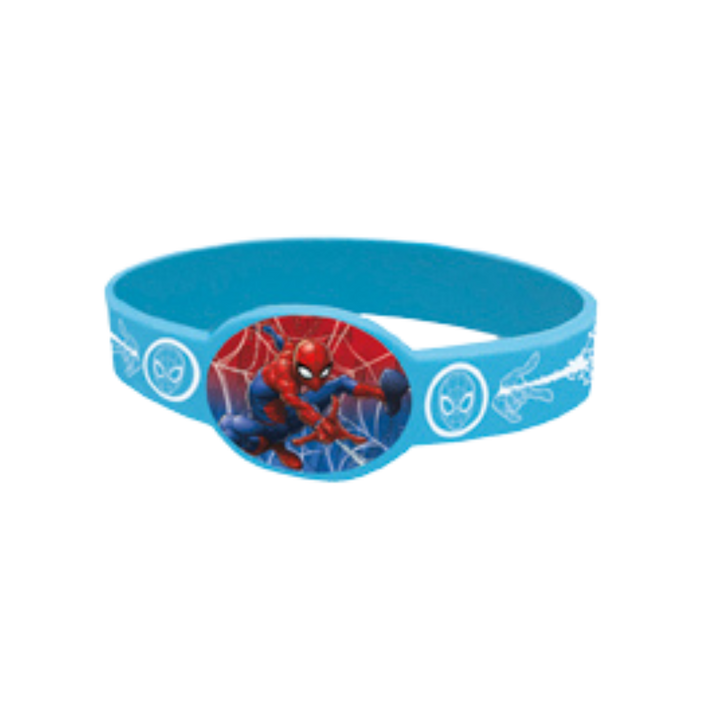 Blue and Red Spider-Man Stretchy Bracelets