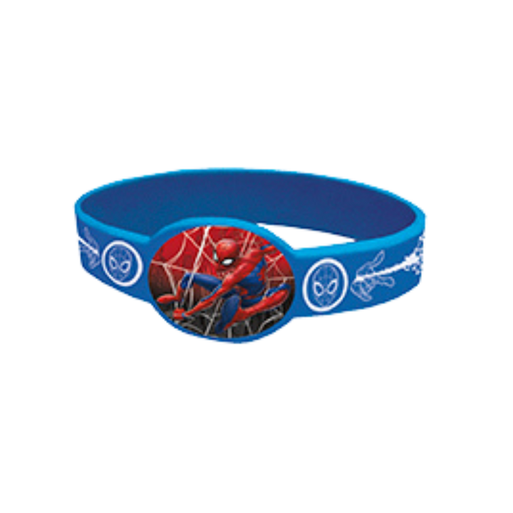 Blue and Red Spider-Man Stretchy Bracelets