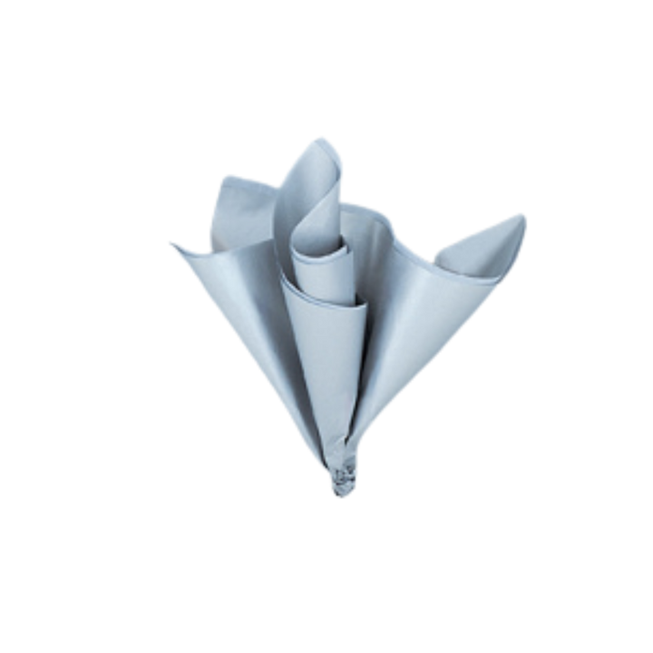 Metallic Silver Tissue Paper, 5 Sheets