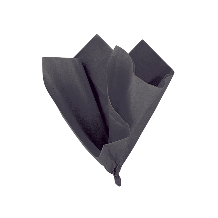Black Tissue Paper, 10 Sheets