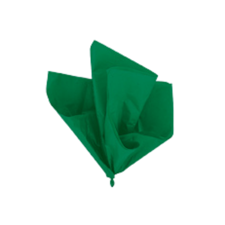 Green Tissue Paper, 10 Sheets