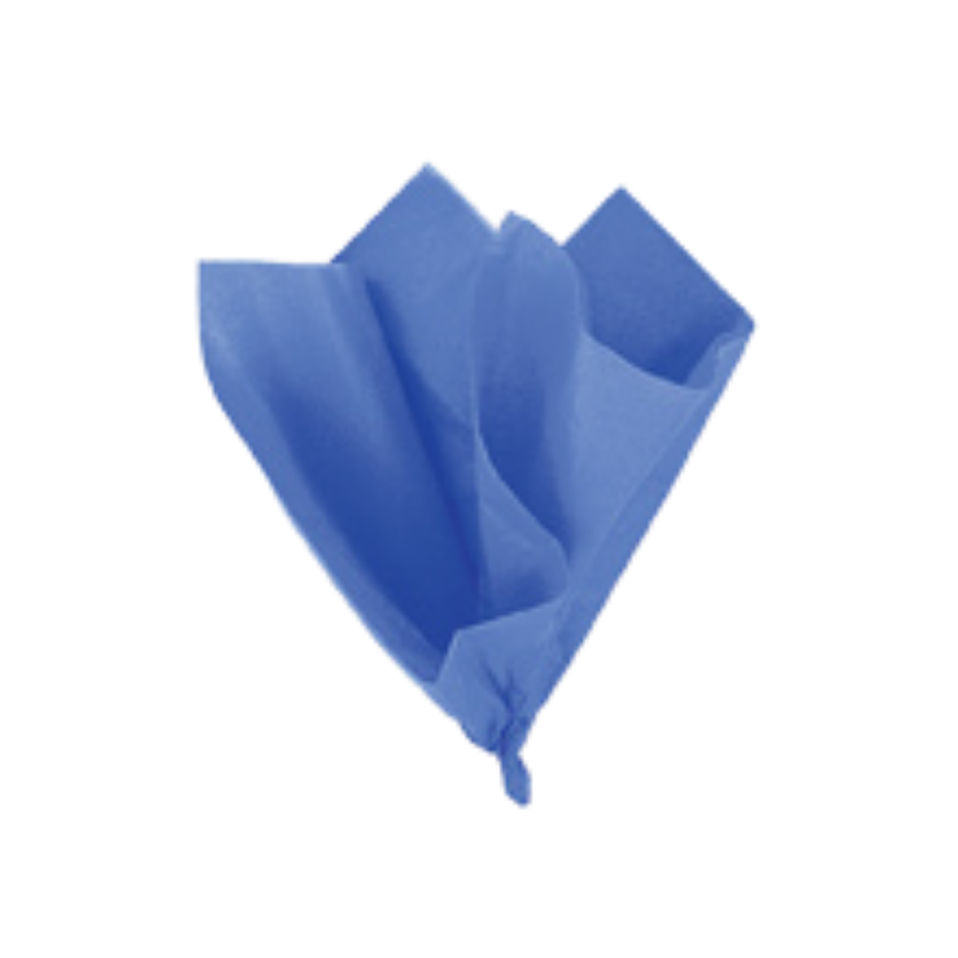 Royal Blue Tissue Paper, 10 Sheets