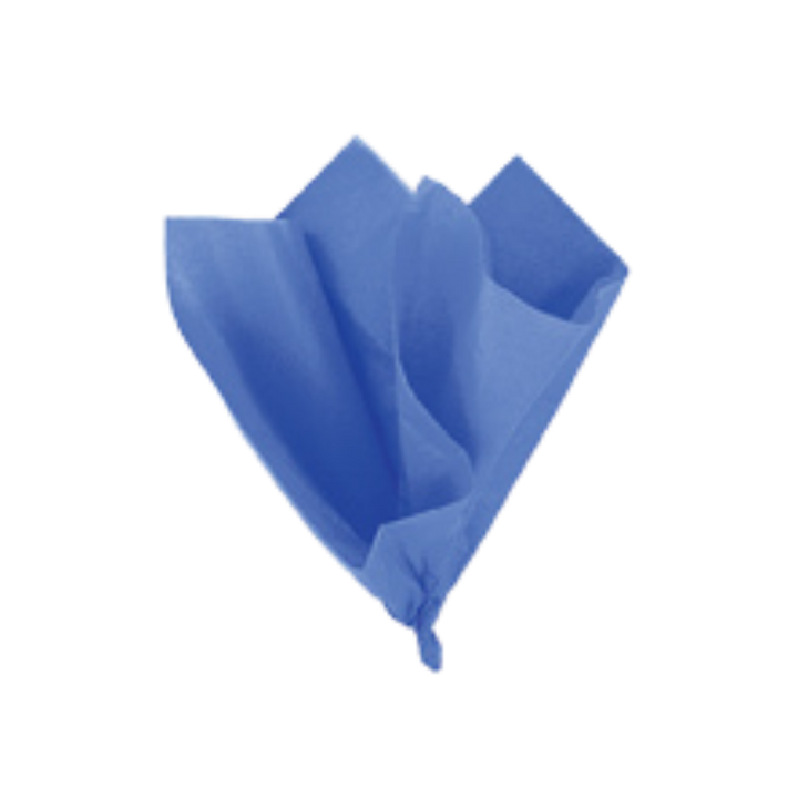 Royal Blue Tissue Paper, 10 Sheets