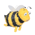 Yellow black bee pinata with wings fun kids birthday from Parte Haus party supply store in Bethesda, Maryland
